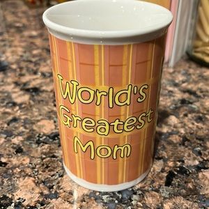 Worlds greatest mom coffee mug, tea cup